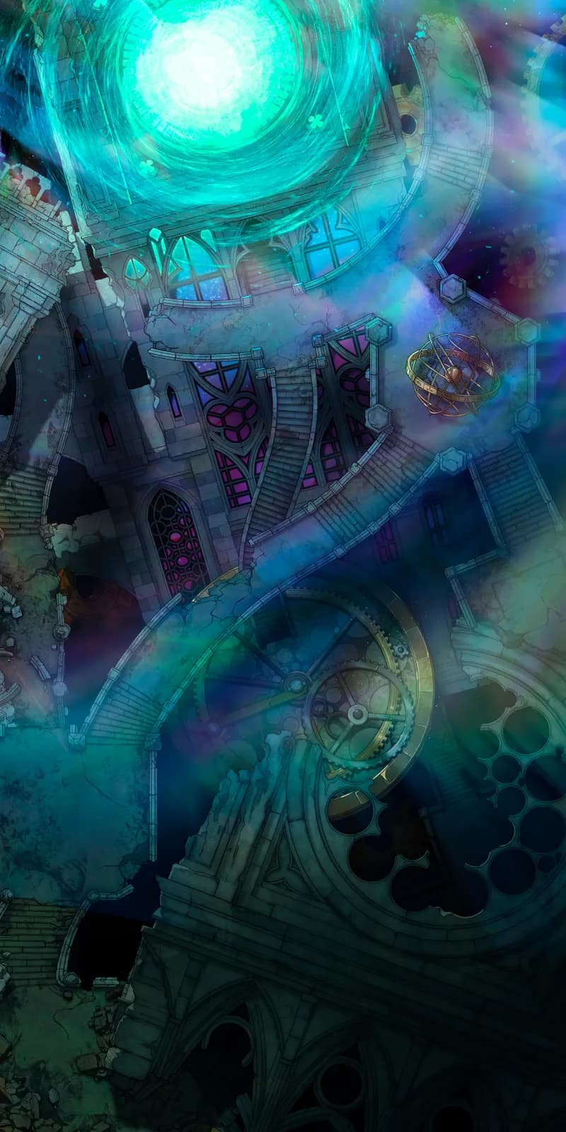 Chrono Chaos Ruins map, Portal variant thumbnail