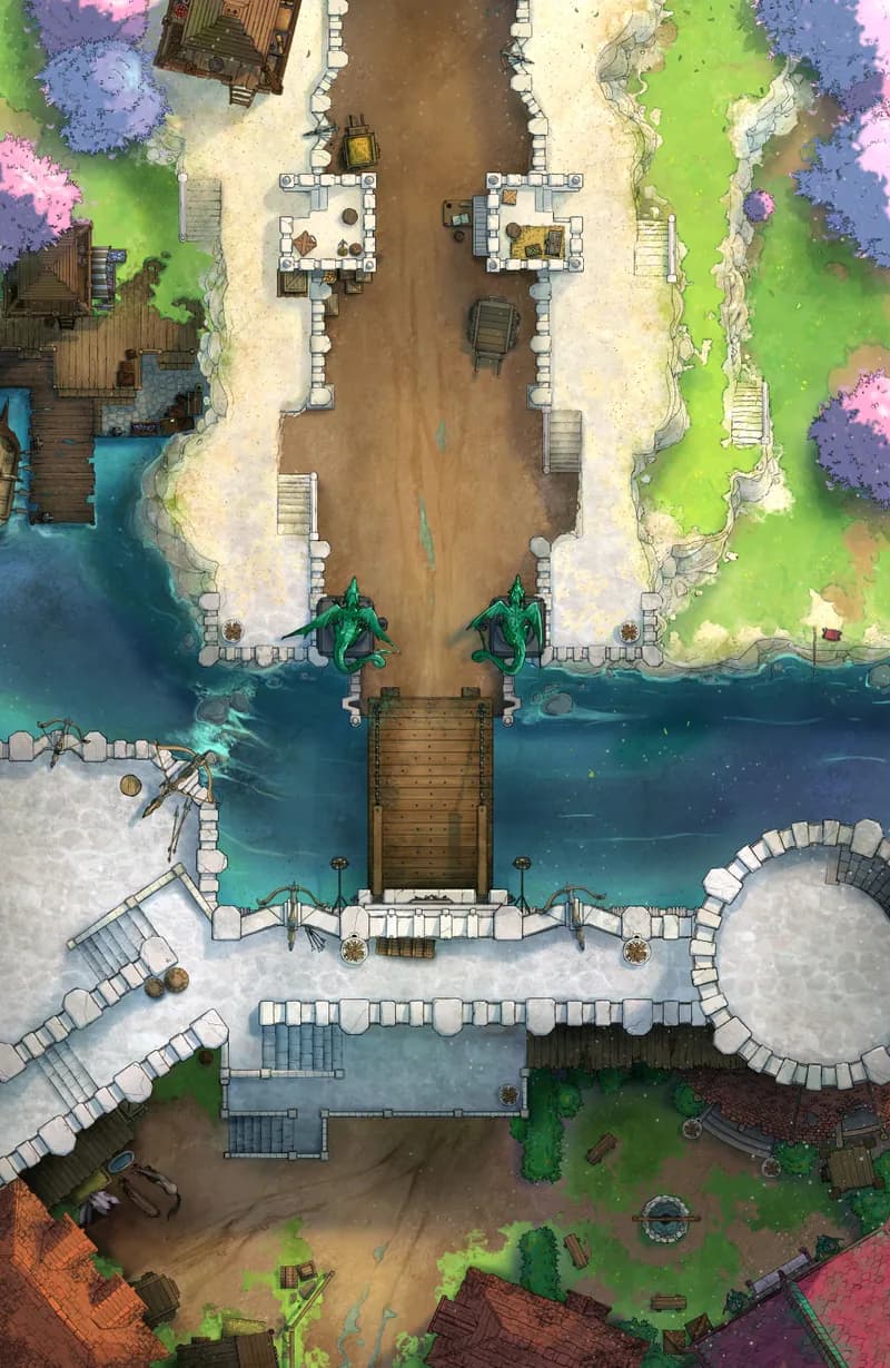River Stronghold map, Spring variant thumbnail