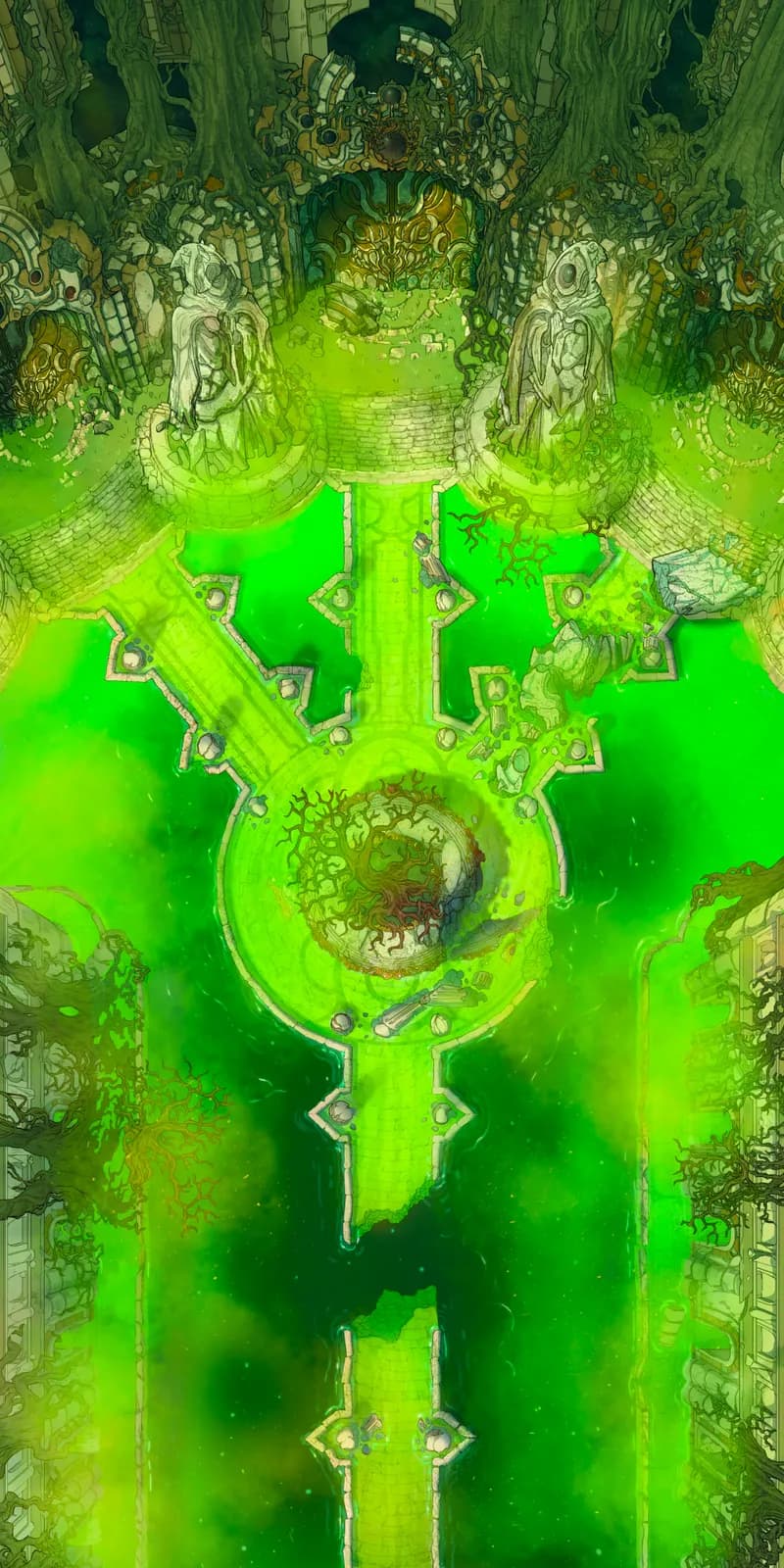 Flooded Fey Ruins map, Toxic variant thumbnail