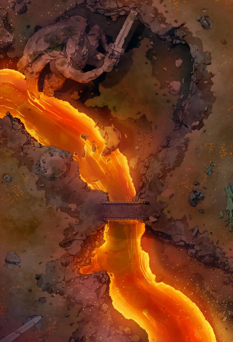 Medusa's Wake map, Lava variant thumbnail