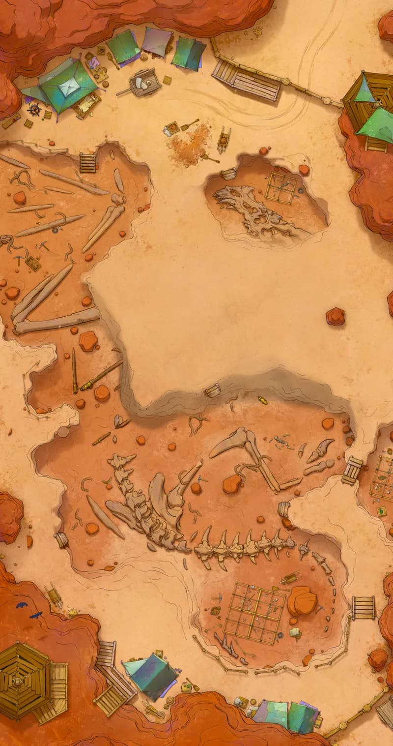 Archaeological Dig map, Stage 3 Day variant thumbnail