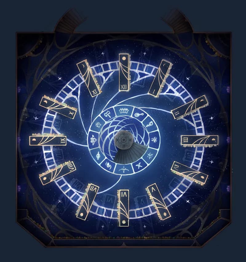 Great Library map, B1 Chrono Room Night variant thumbnail
