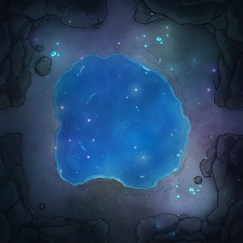 Modular Caves map, Underwater Springs Big Pond 02 variant thumbnail