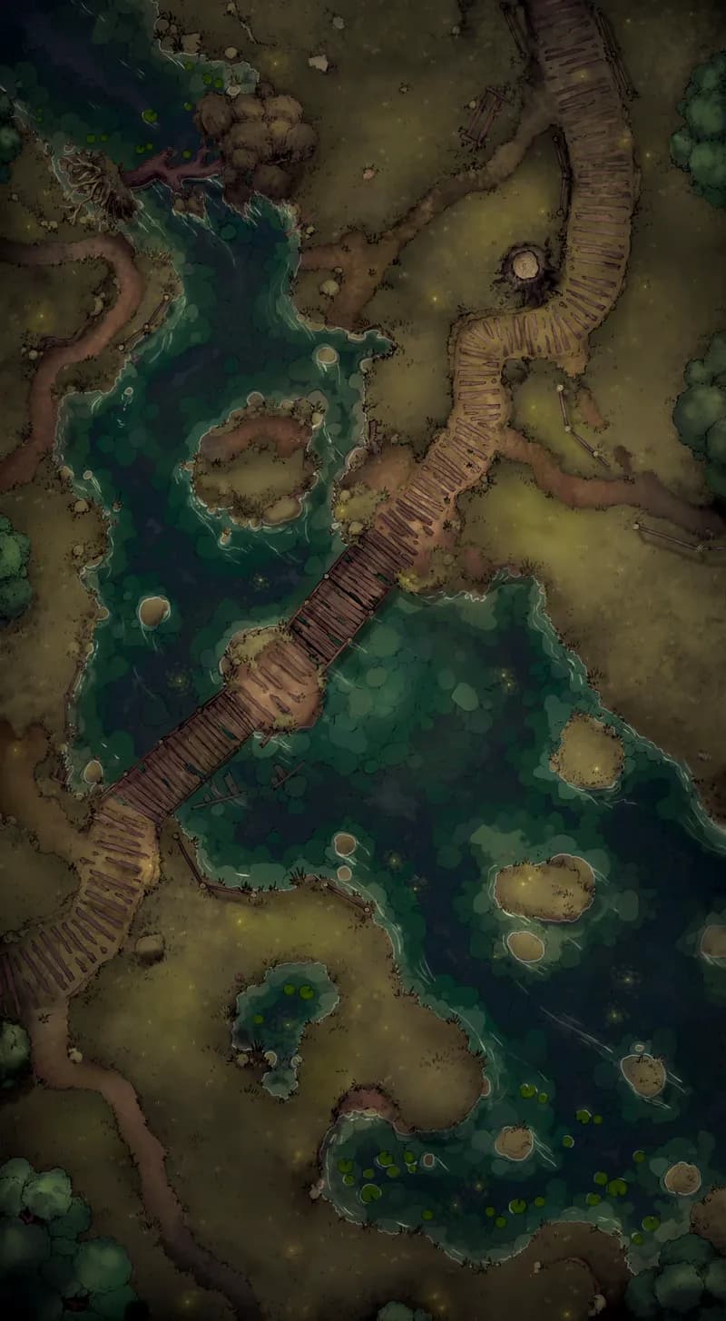 Banshee Moor map, Bridge variant thumbnail