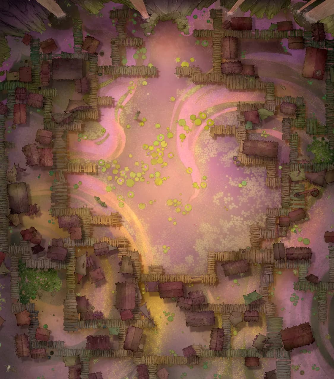 Bullywug Swamp map, Spring Day variant thumbnail
