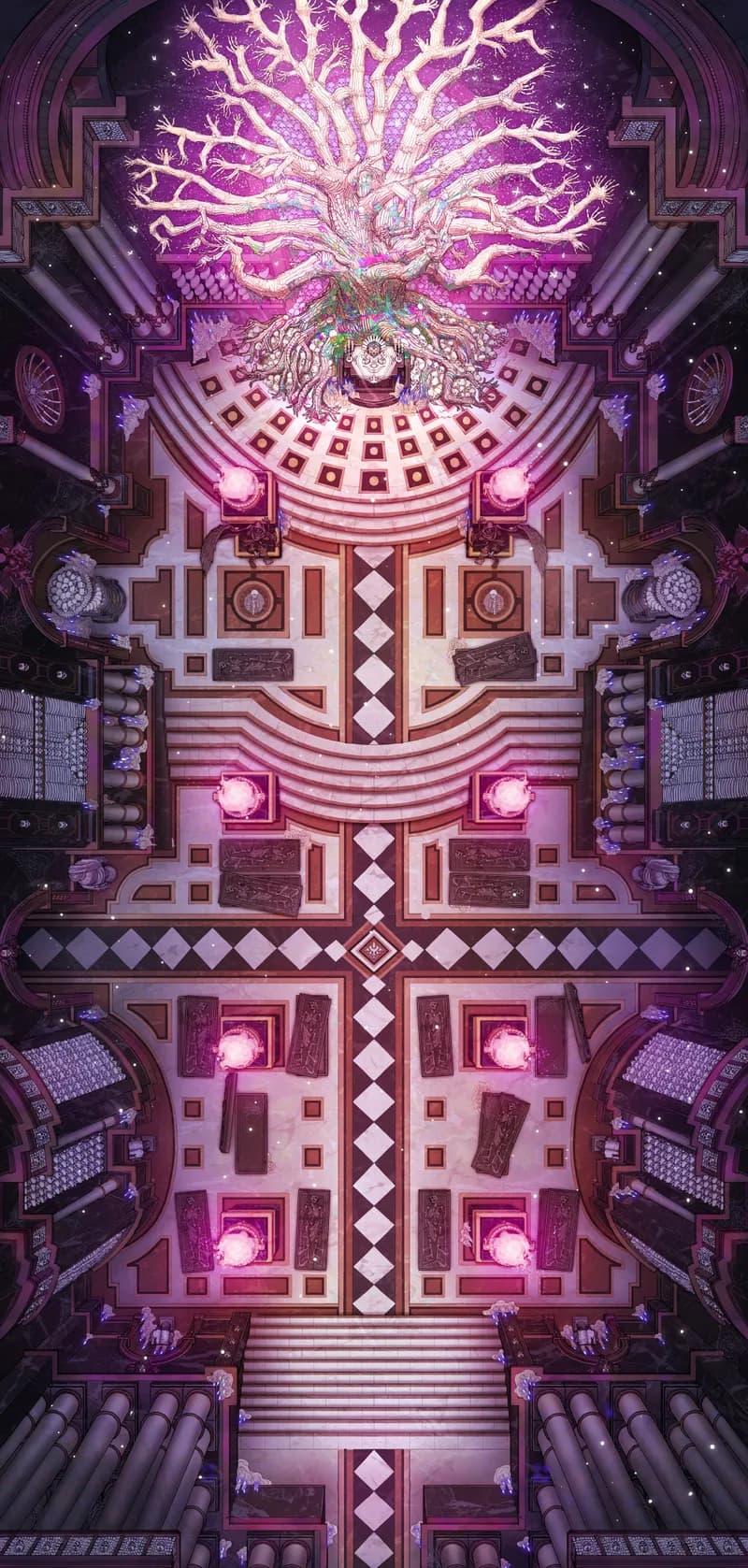 Bone Dryad Ossuary map, Fey variant thumbnail
