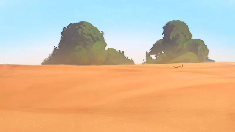 Dark Woods Edge map, Desert Mirage variant