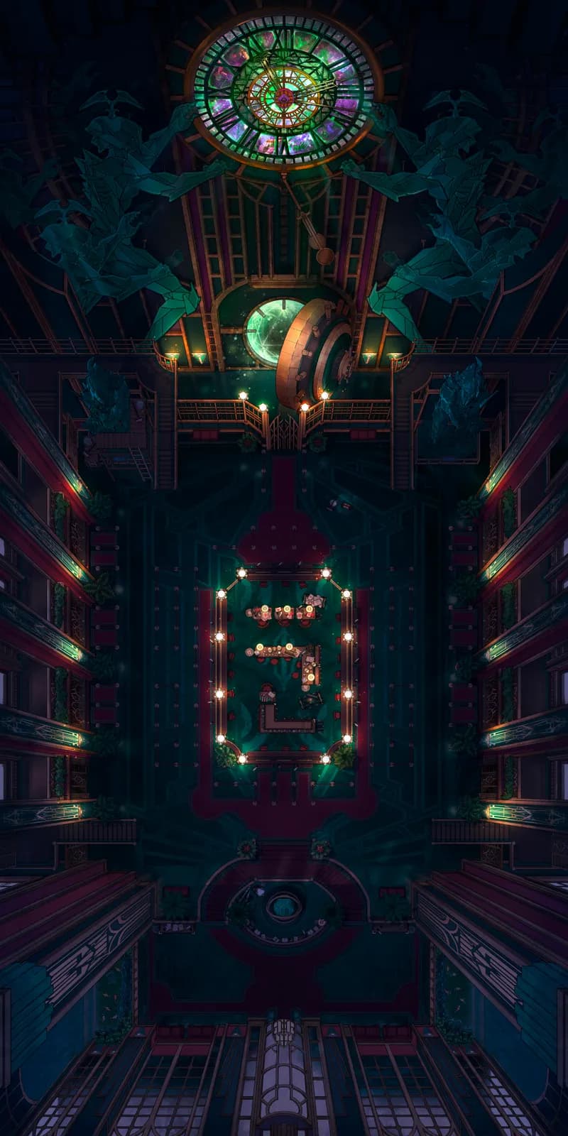 Wizard Vault map, Original Night Open variant thumbnail