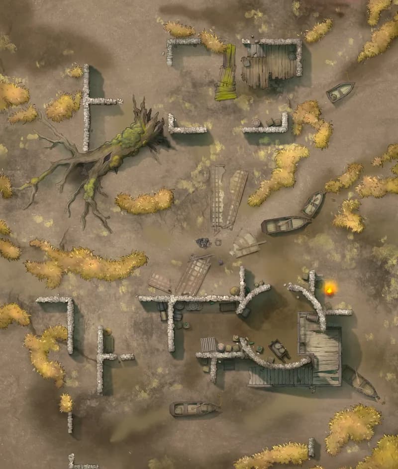 Smuggler's Fen map, Dry variant thumbnail