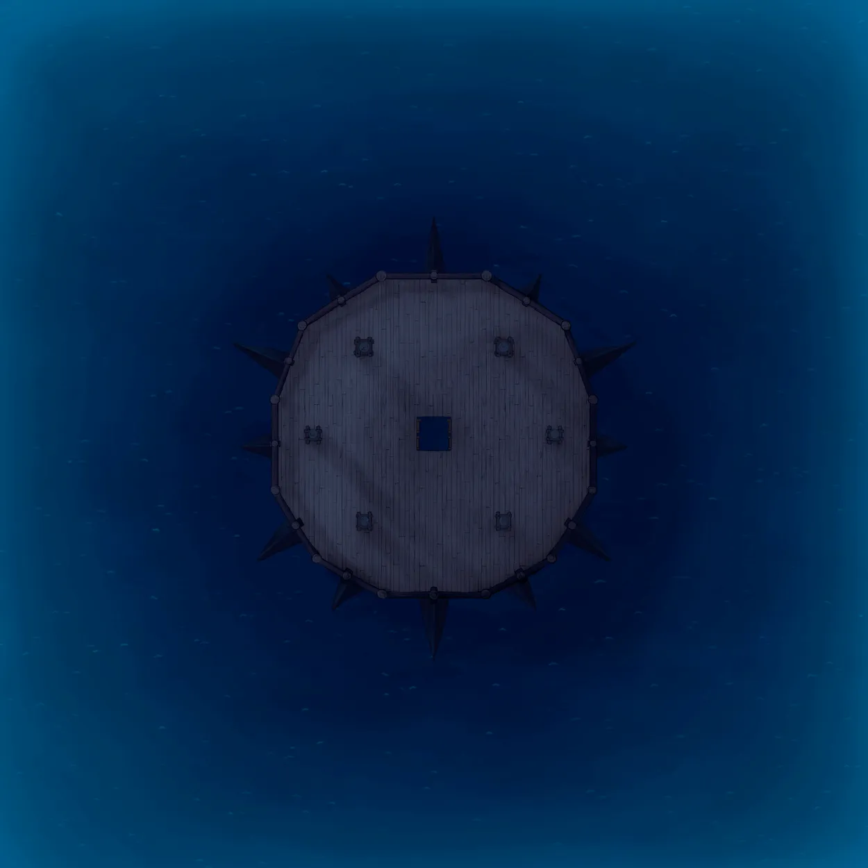 Open Ocean map, Big Outpost No Light Night variant thumbnail