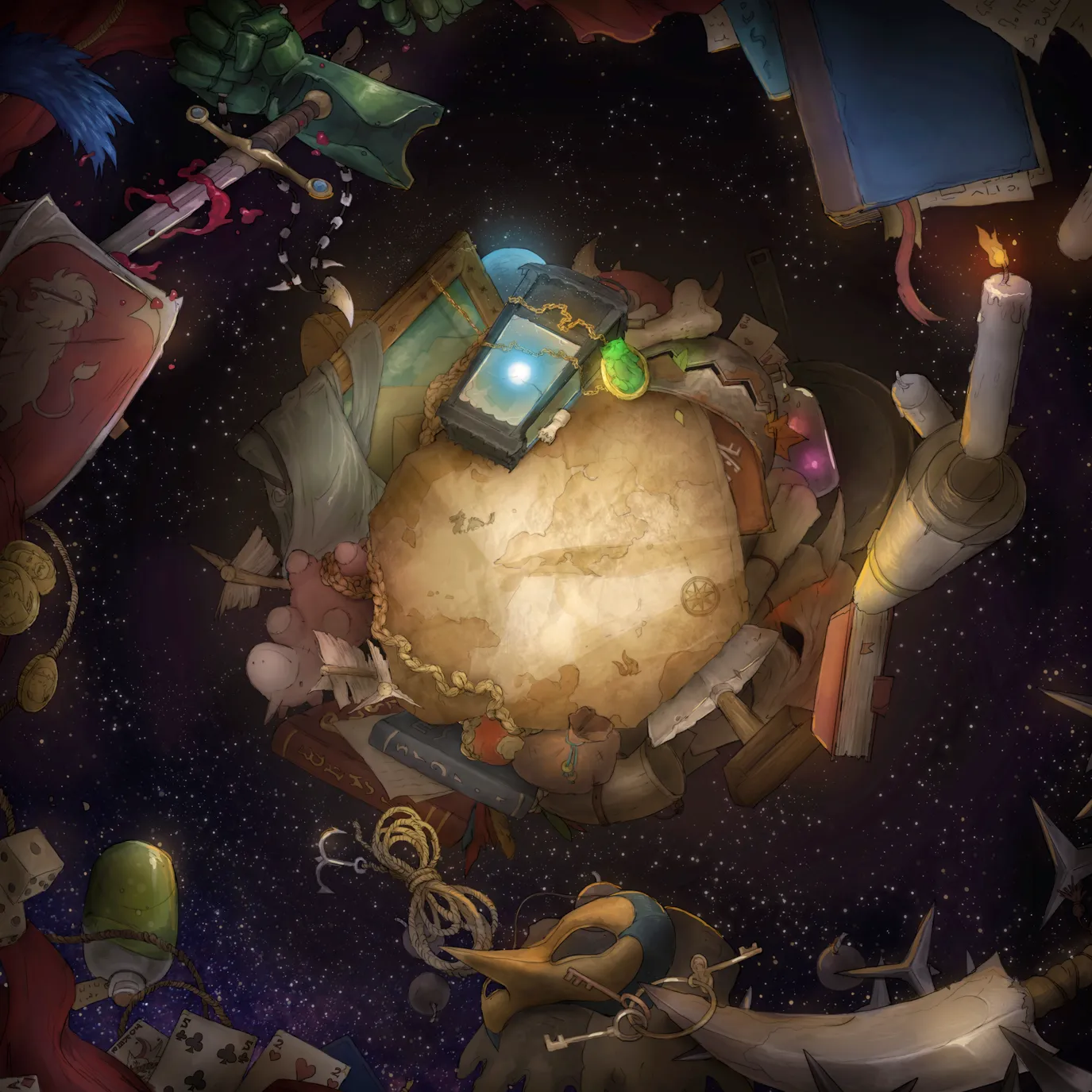 Inside a Bag of Holding map, Astral variant thumbnail