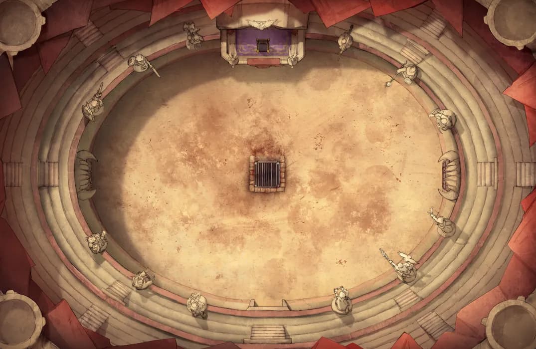 Colosseum of Challenges map, Monster Pit Day variant thumbnail