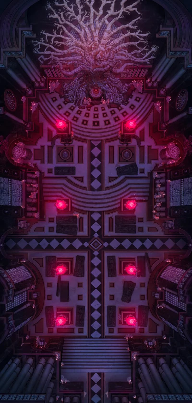 Bone Dryad Ossuary map, Totem variant