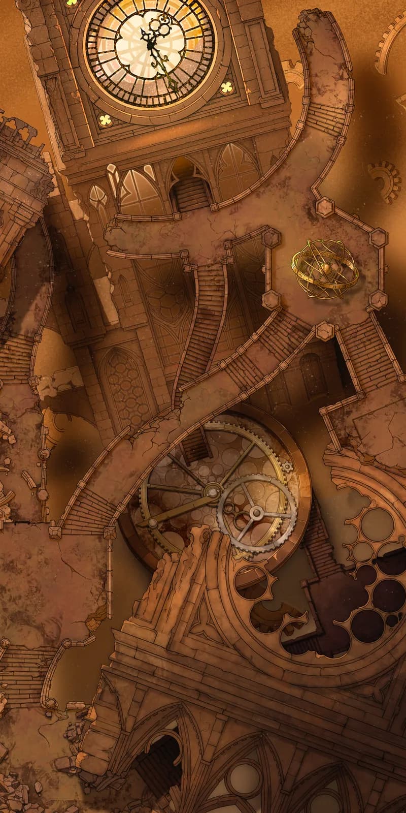 Chrono Chaos Ruins map, Sands of Time Day variant thumbnail