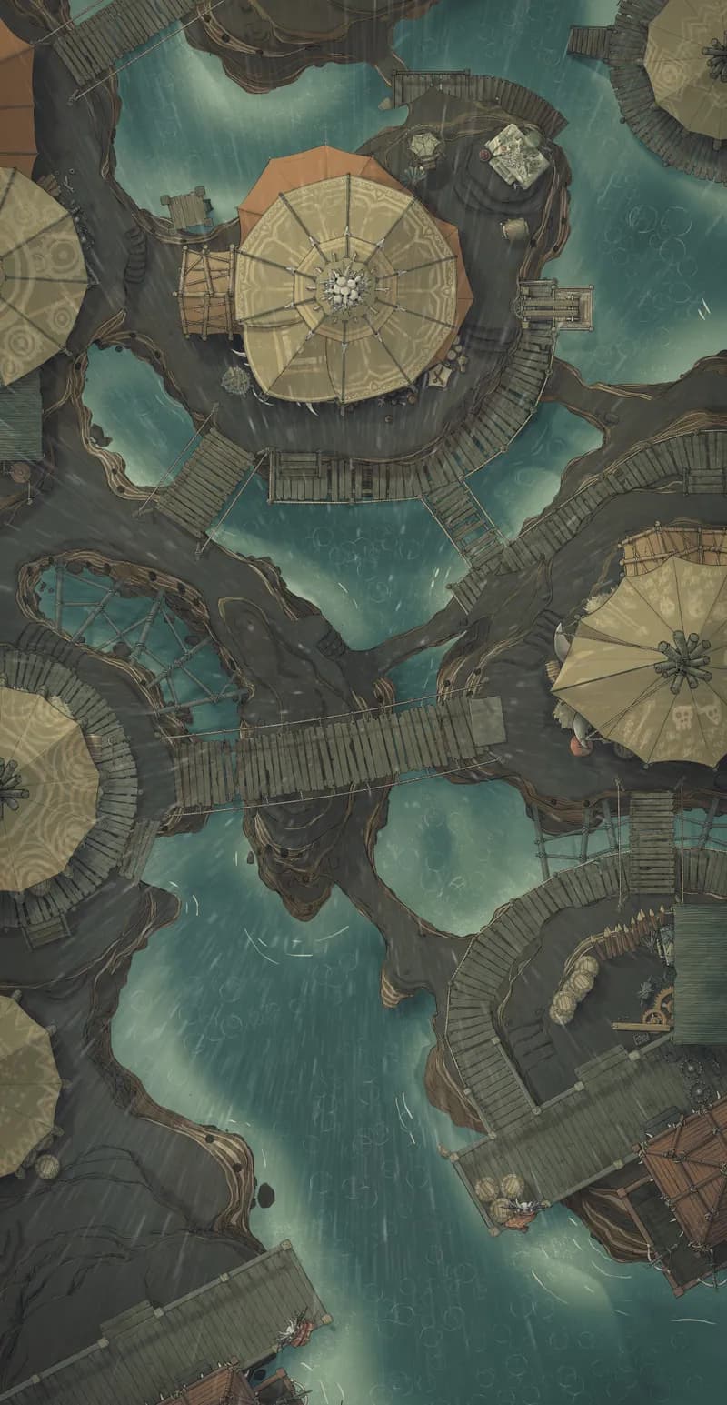 Goblin City Centre map, River Rain variant thumbnail
