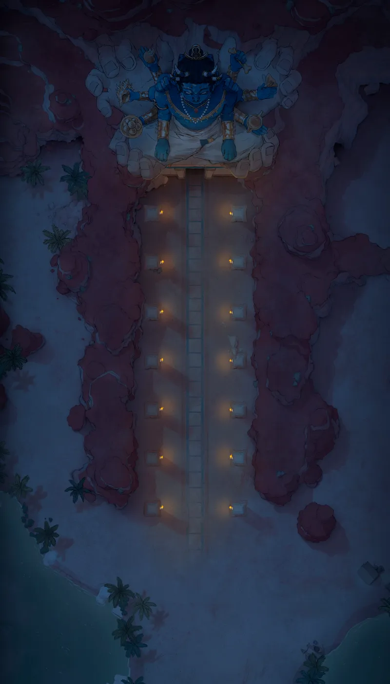 Necropolis Entrance map, Torch Night variant thumbnail