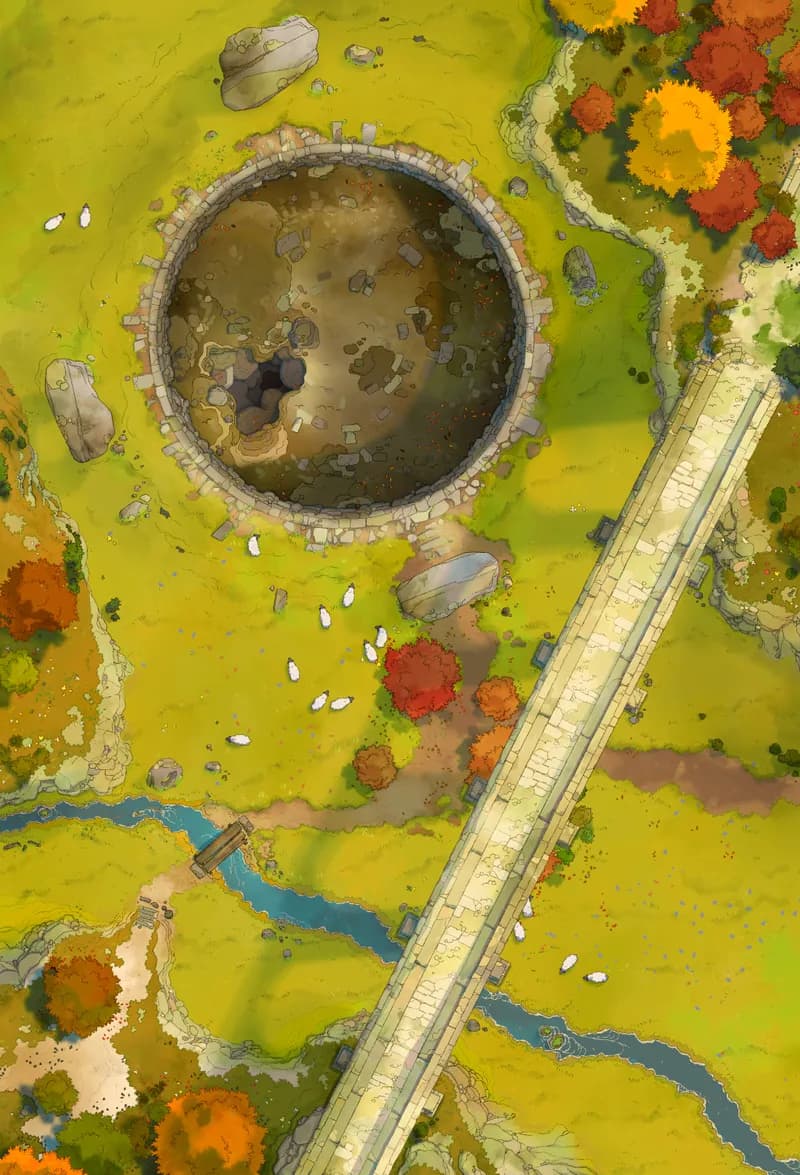 Burial Barrow map, Autumn variant thumbnail