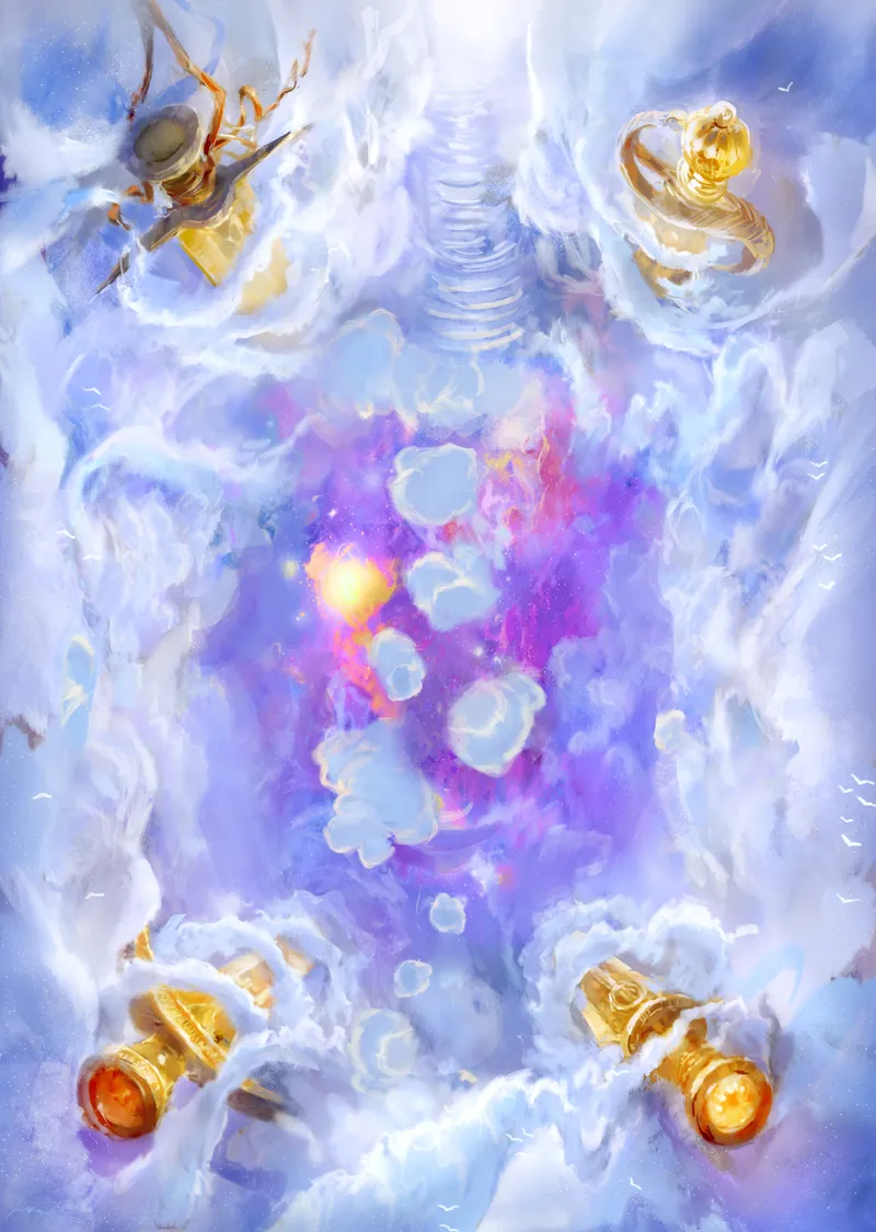 Celestial Realm map, Cloud Stepping Stones variant thumbnail