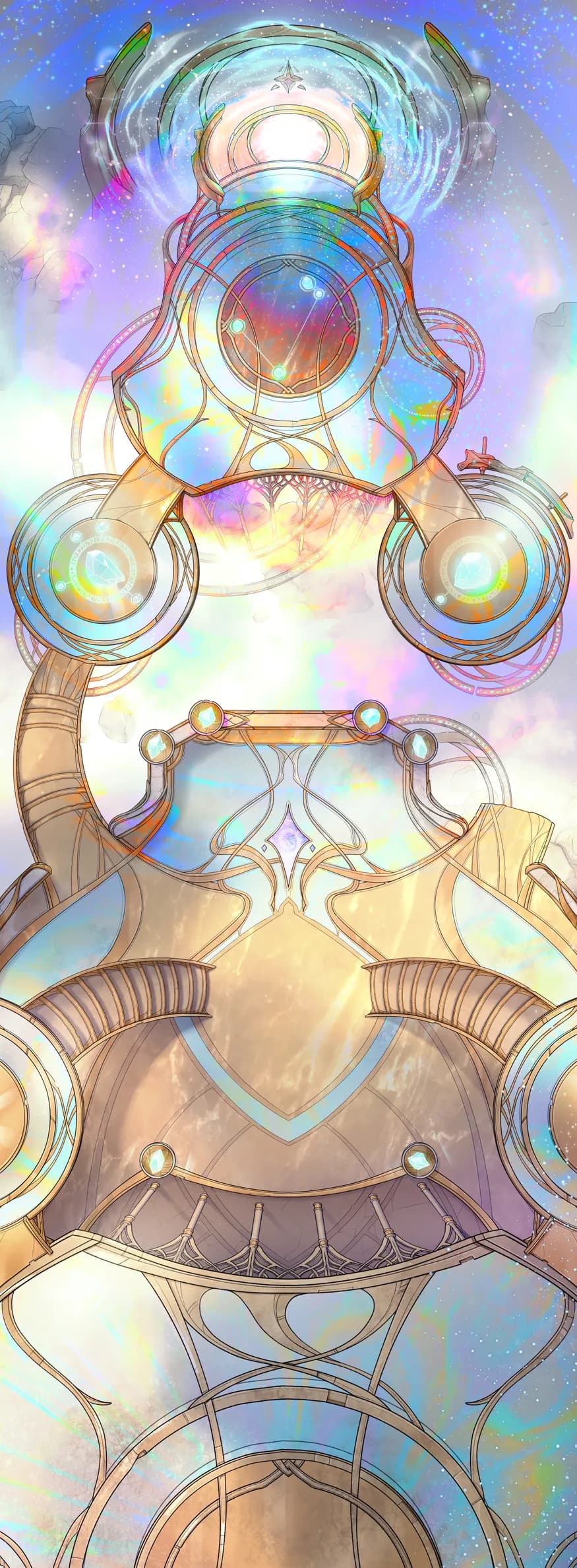 Elven Magitech Portal map, Rainbow variant thumbnail