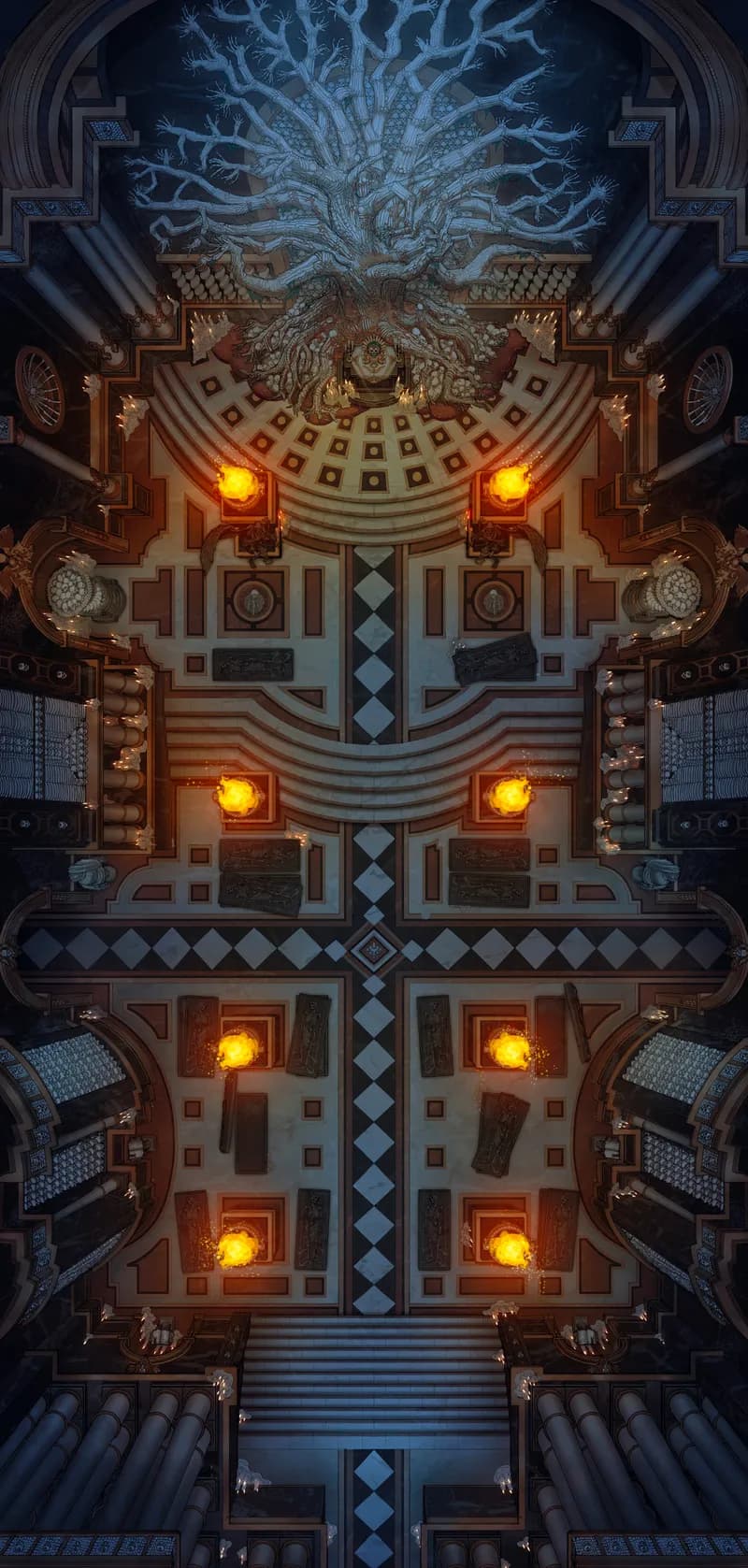 Bone Dryad Ossuary map, Original Night variant thumbnail