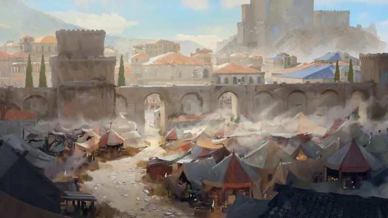 City Marketplace map, Original Day Empty variant