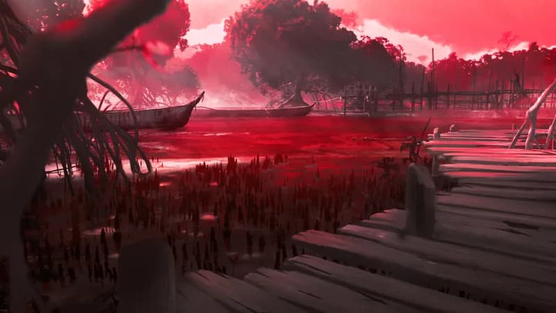Mangrove Forest map, Bloodgrove variant