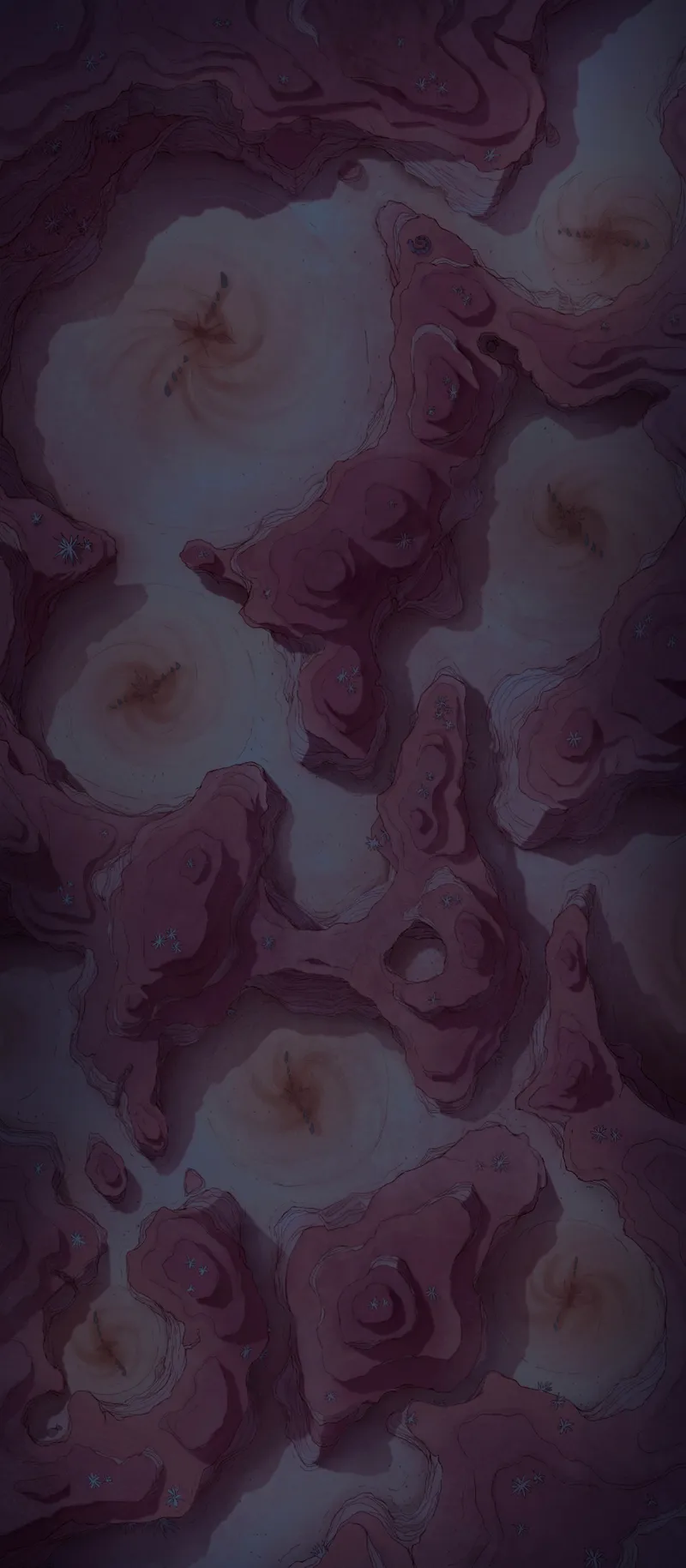 Antlion Canyon map, Antlion Night variant thumbnail