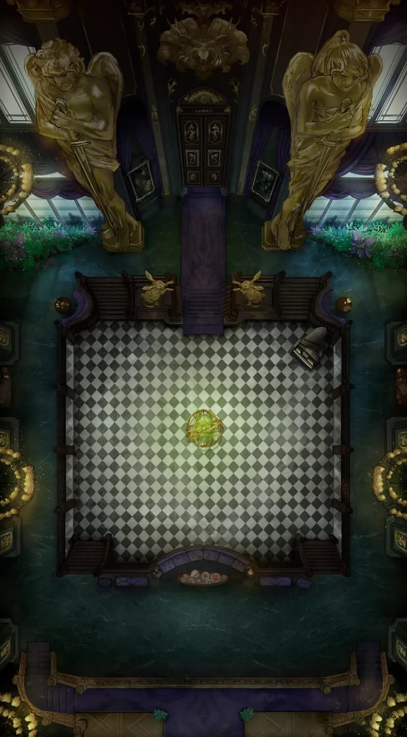 Opulent Ballroom map, Orrery Day variant thumbnail