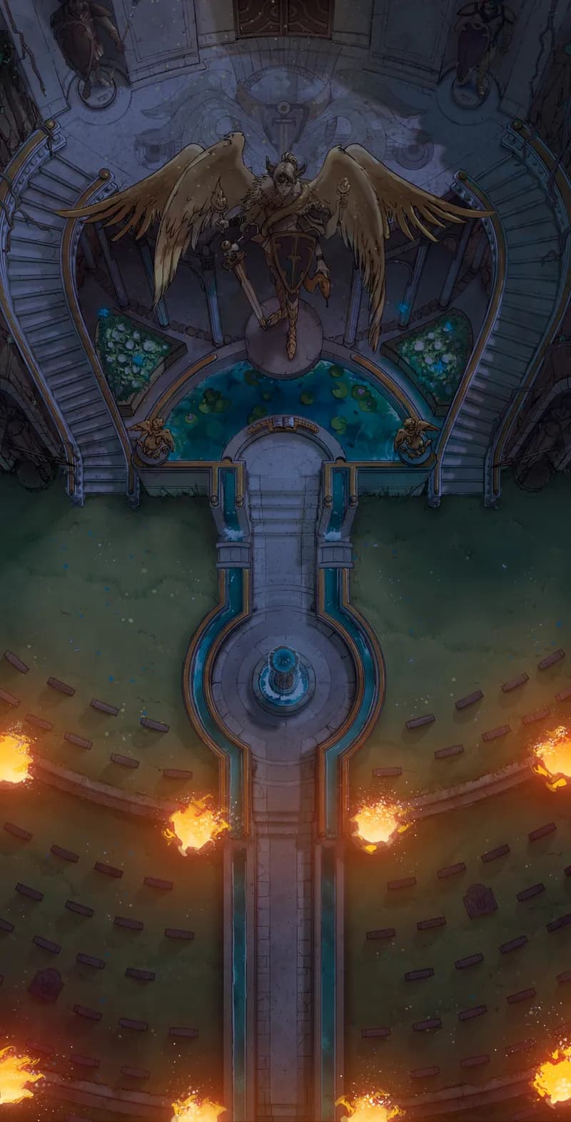 Imperial Graveyard map, Torches Night variant thumbnail