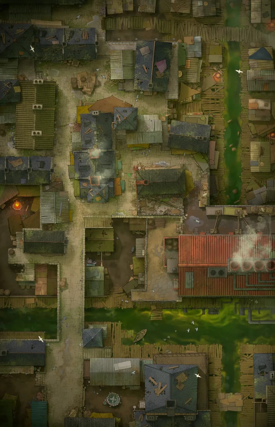 Slum District map, Original Day variant thumbnail