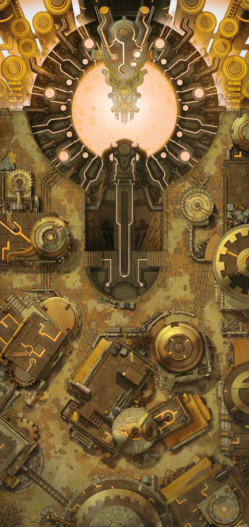 Warforged City Centre map, Code Yellow variant thumbnail