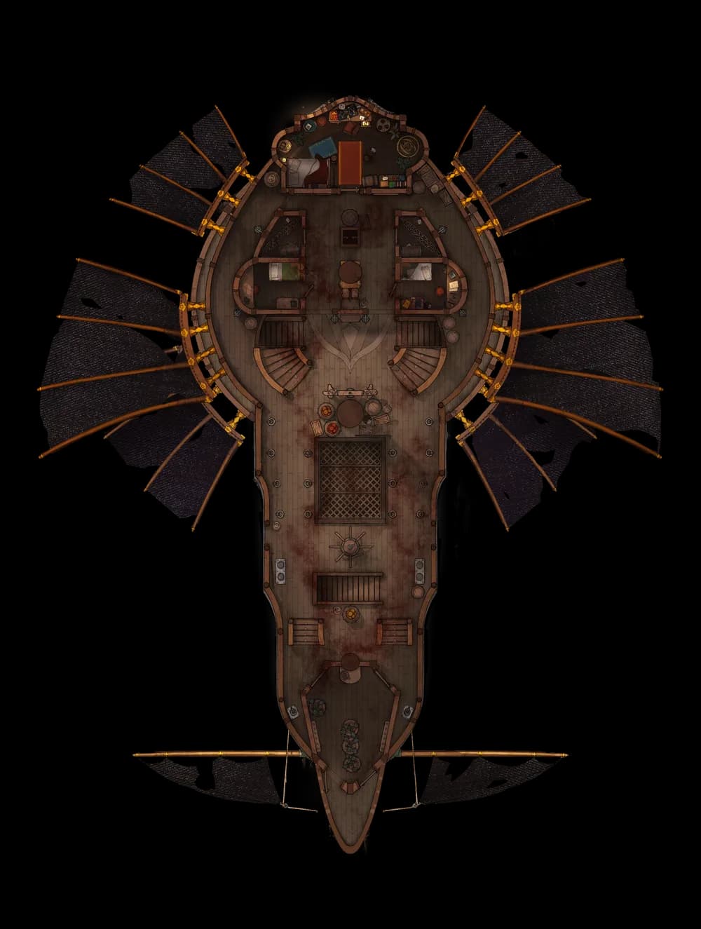 The Crystal Veil map, Massacre Pirate Level 2 variant thumbnail