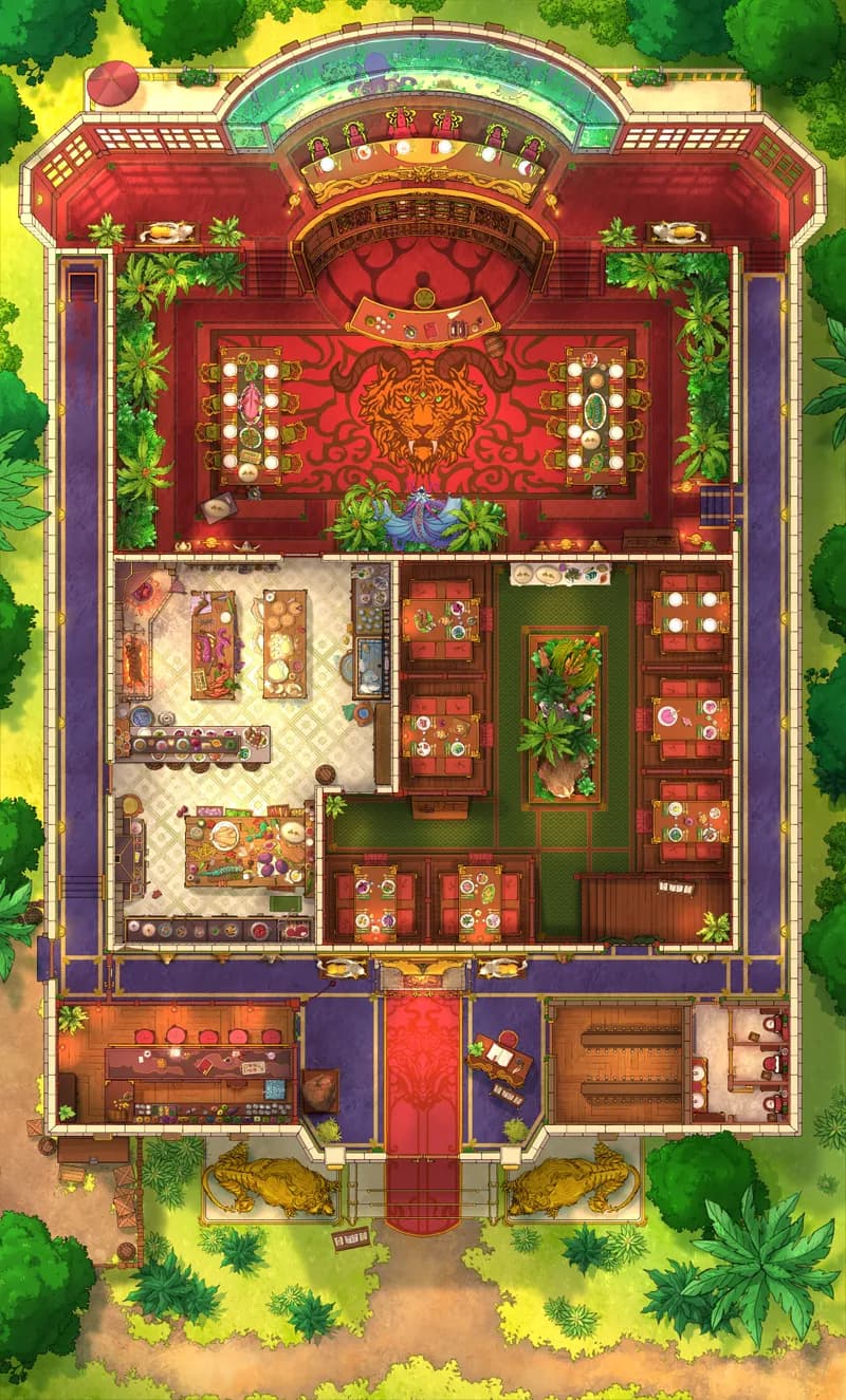 Monster Hunter Restaurant map, Original Day variant thumbnail