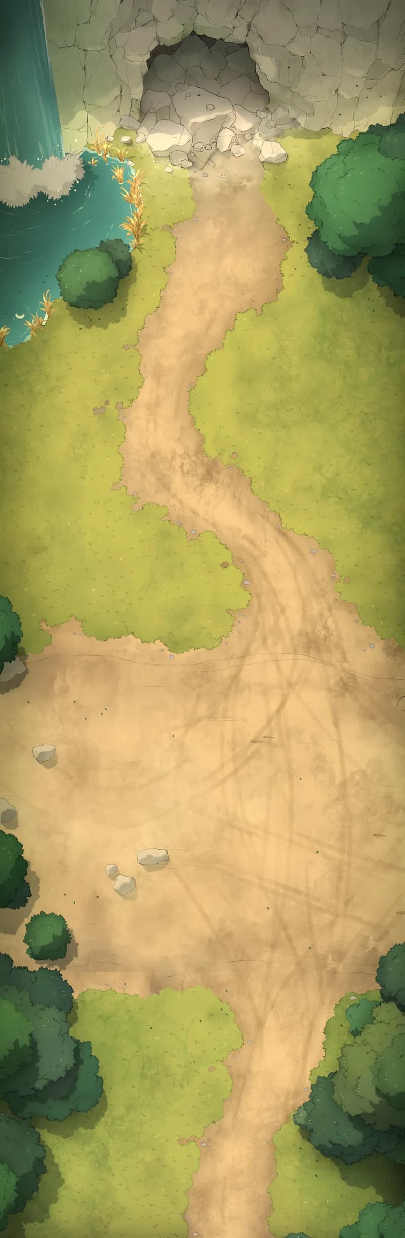 Caravan Roadblock map, No River variant thumbnail