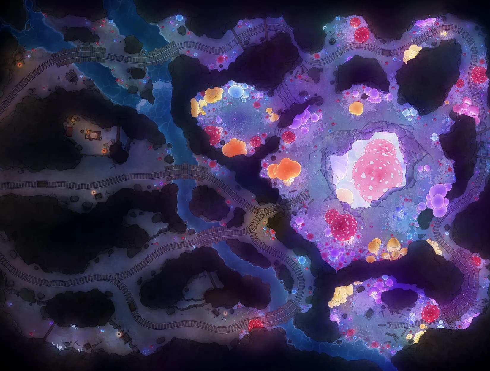 Mushroom Infested Mines map, Original variant thumbnail
