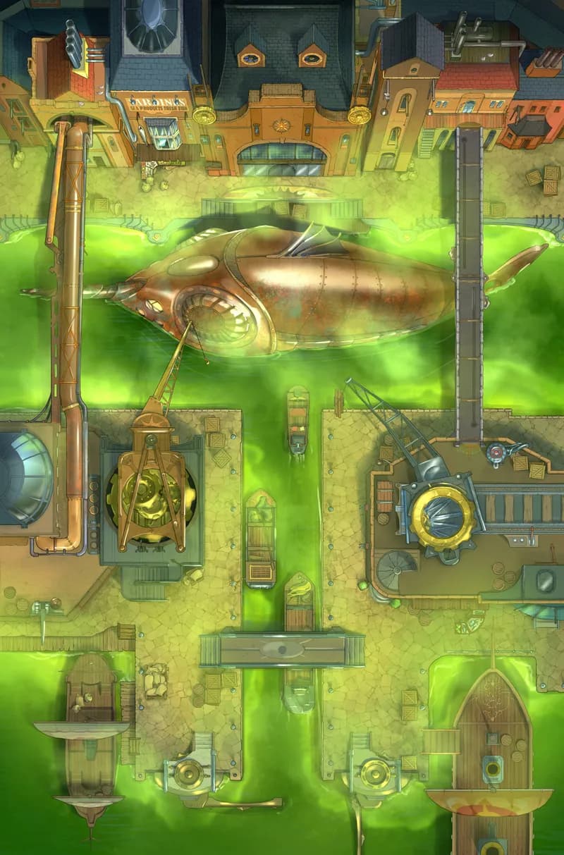 Iron Wharf map, Toxic variant thumbnail