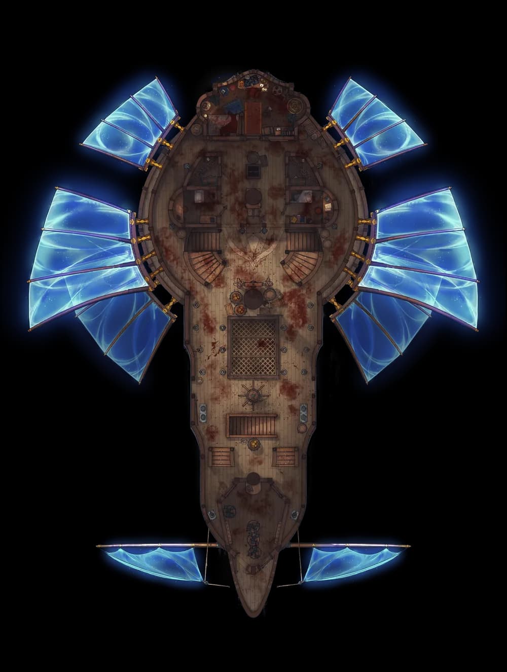 The Crystal Veil map, Massacre Level 2 variant thumbnail