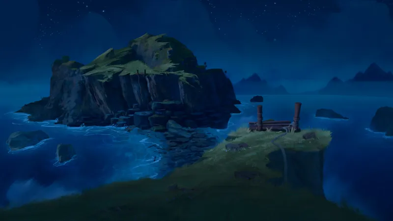 Rope Bridge Chasm map, High Tide Night variant