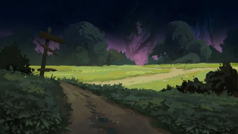 Dark Woods Edge map, Menacing variant