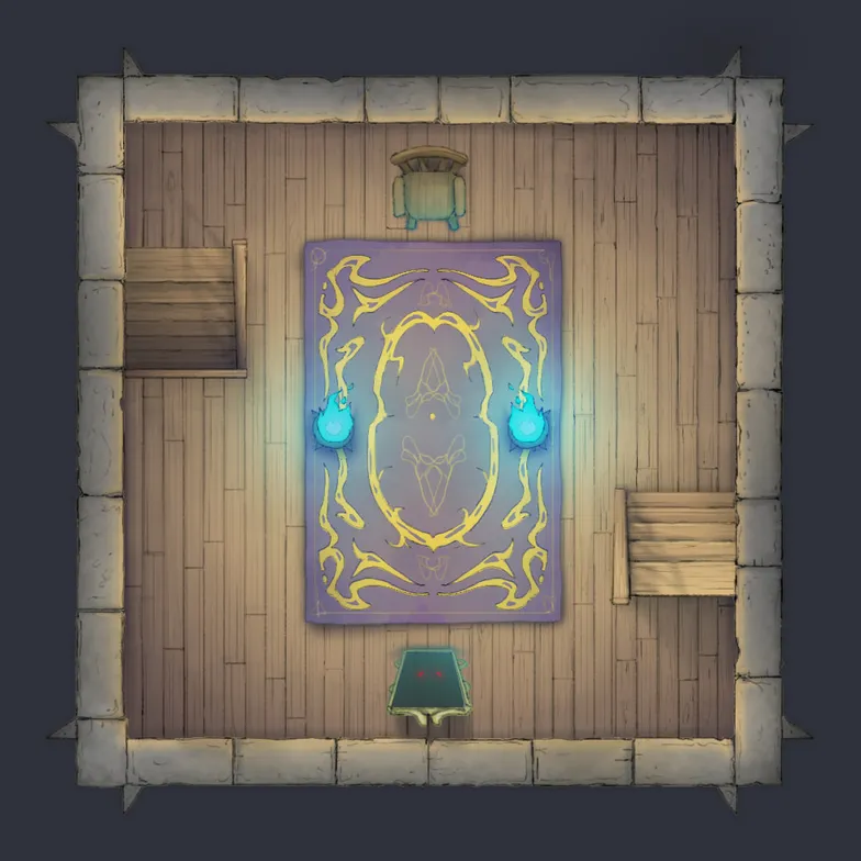 Magic Wizard's Tower map, Interior Floor 46 variant thumbnail