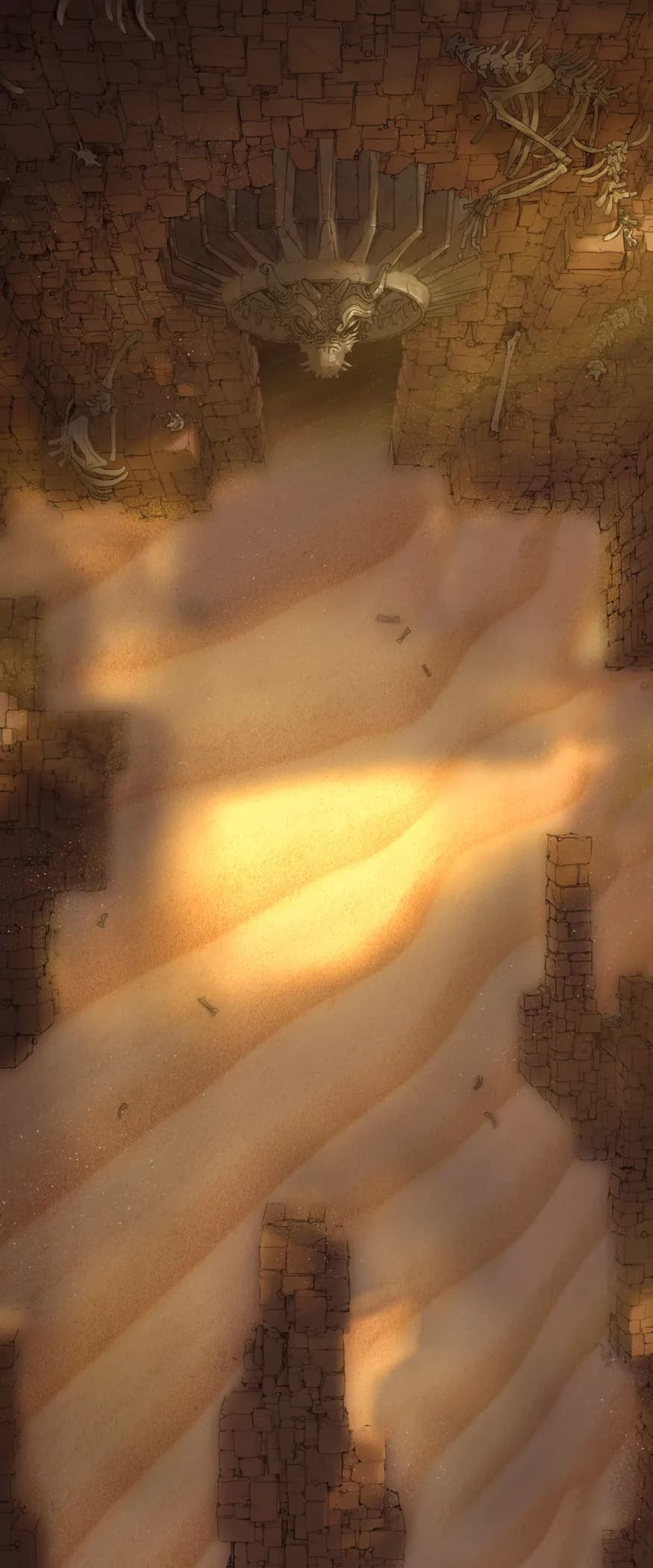 Dracolich Lair map, Dunes variant thumbnail