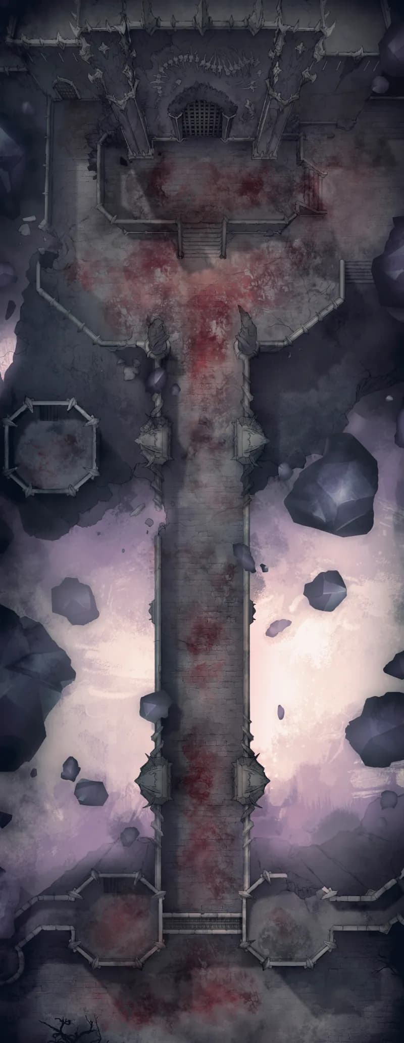 Shadowfell Fortress Bridge map, Bloodbath variant thumbnail