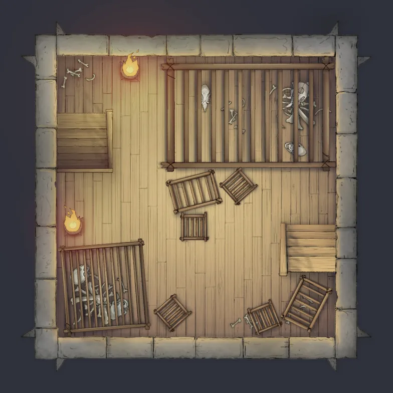 Magic Wizard's Tower map, Interior Floor 56 variant thumbnail