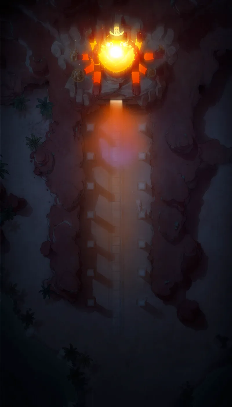 Necropolis Entrance map, Fire Deity variant thumbnail