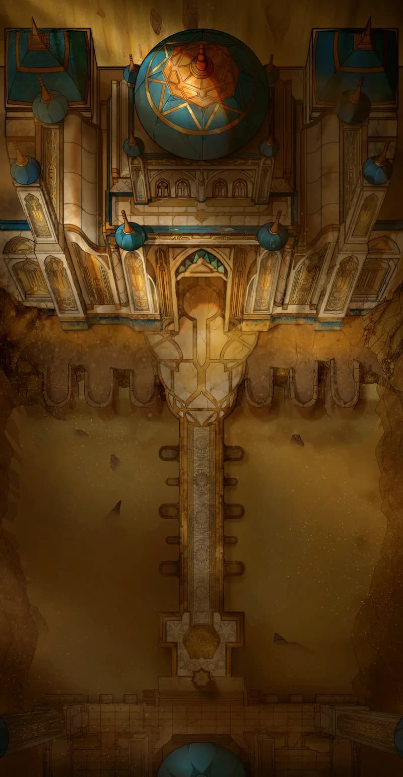Tomb of Sand map, No Sand Fall variant thumbnail