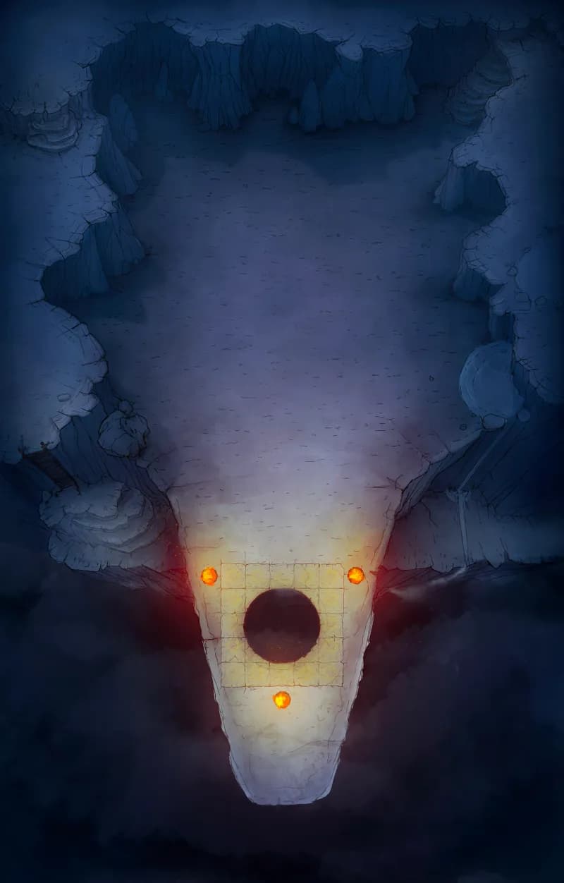 Mountaintop Altar map, Night Skydoor variant thumbnail