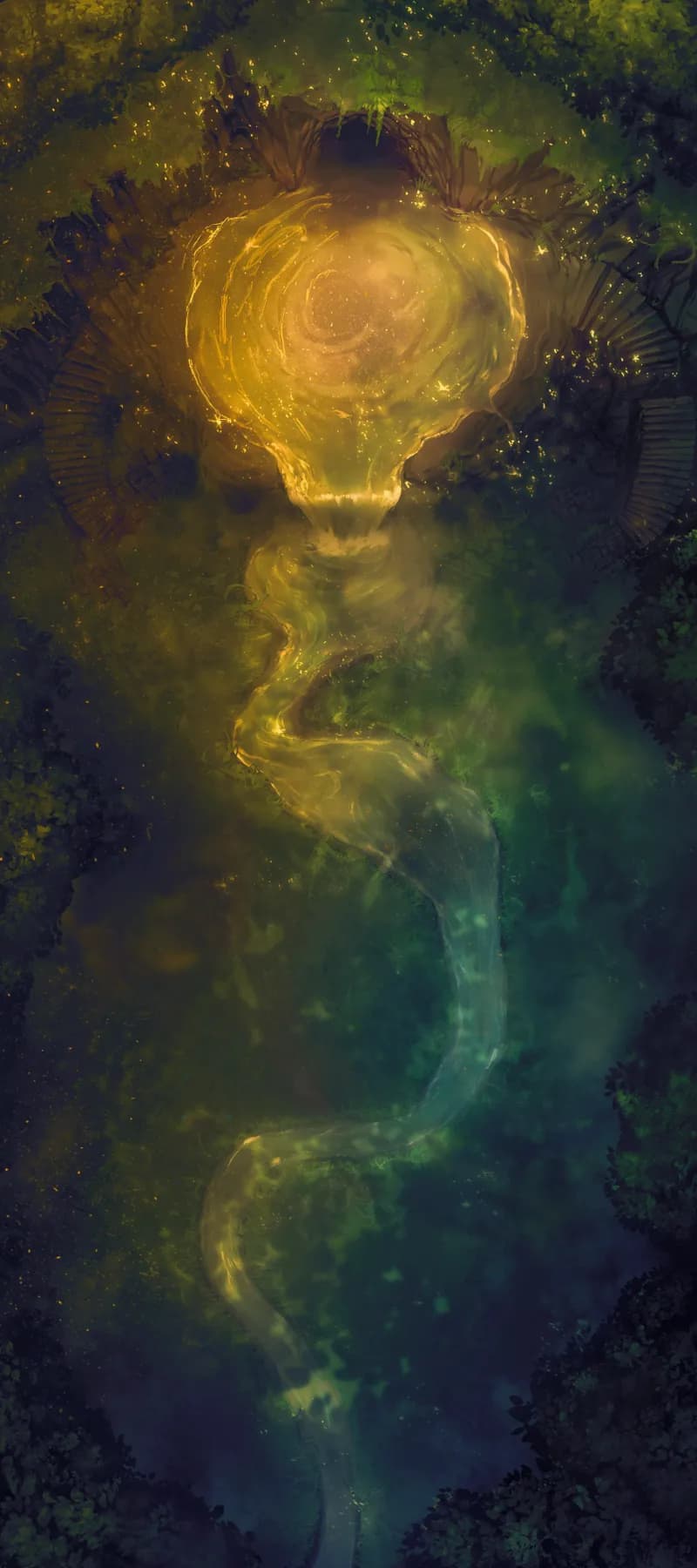 Green Dragon Lair map, Sunset variant thumbnail