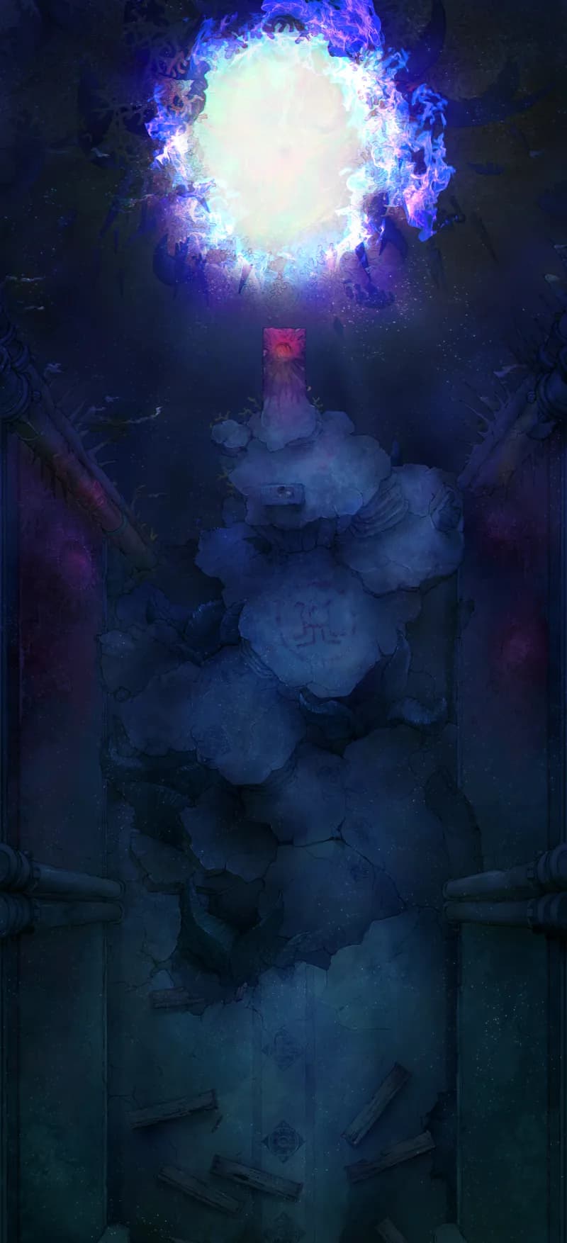 Eldritch Church map, Hellgate Blue variant thumbnail