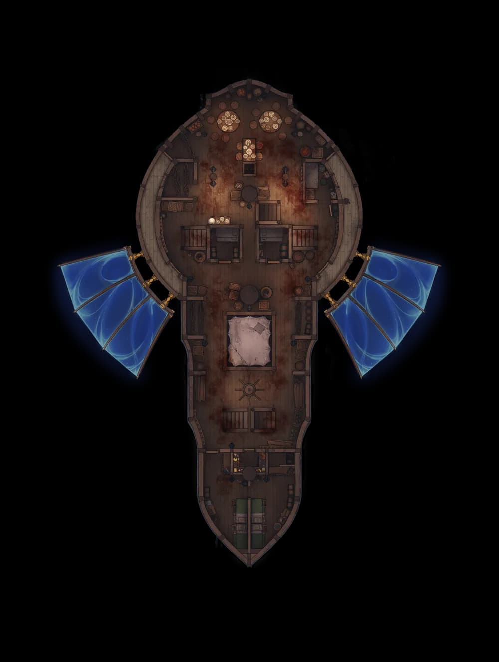 The Crystal Veil map, Massacre Level 1 variant thumbnail