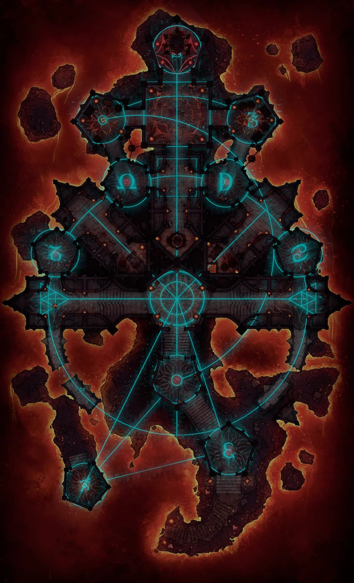 Hellfire Prison map, Summoning variant thumbnail